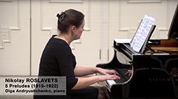 ROSLAVETS:5Preludes(1919-1922)(OlgaAndryushchenko)
