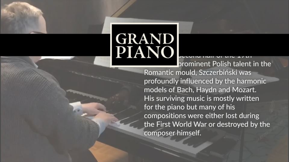 SZCZERBIŃSKI:CompletePianoWorks•1(GiorgioKoukl)